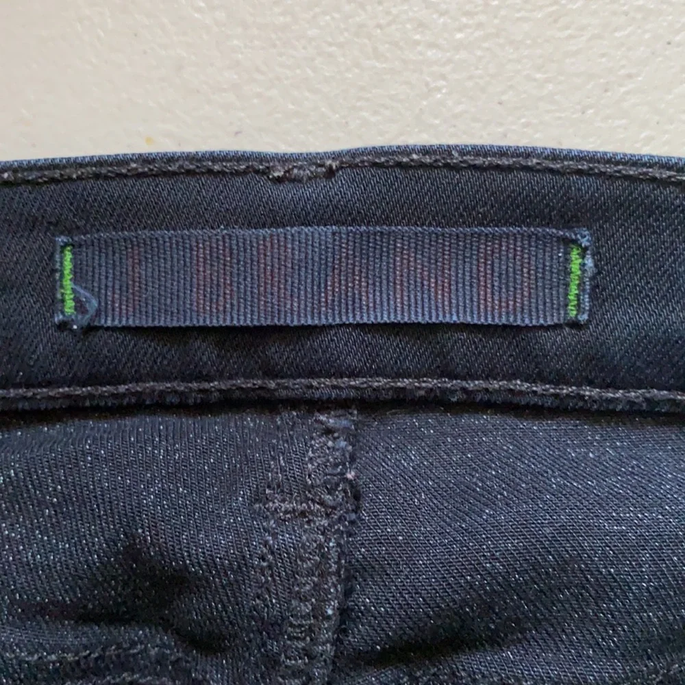 J Brand The Pencil Leg in Shadow Black Skinny Low Rise Jeans Size 25 inseam 34" - Picture 8 of 11